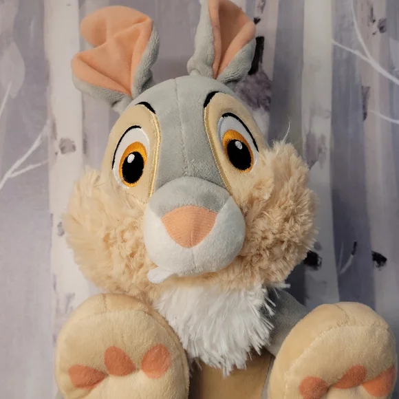 Thumper From Disney's Bambi Movie Gray Rabbit Plush Kohls Cares x Disney - Picture 2 of 16